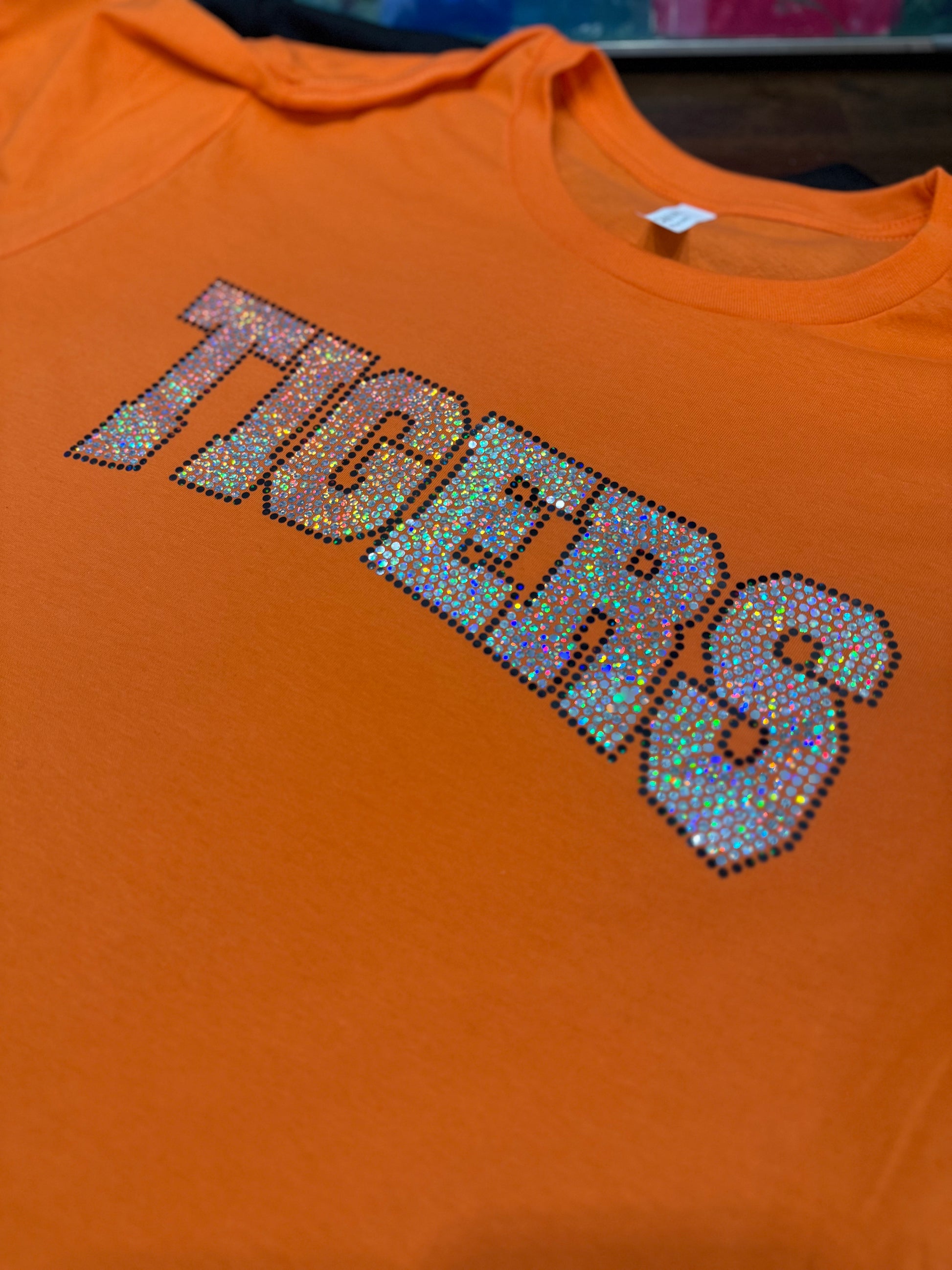 Tigers BlingRaiser-Tigers Spangles Black with Silver
