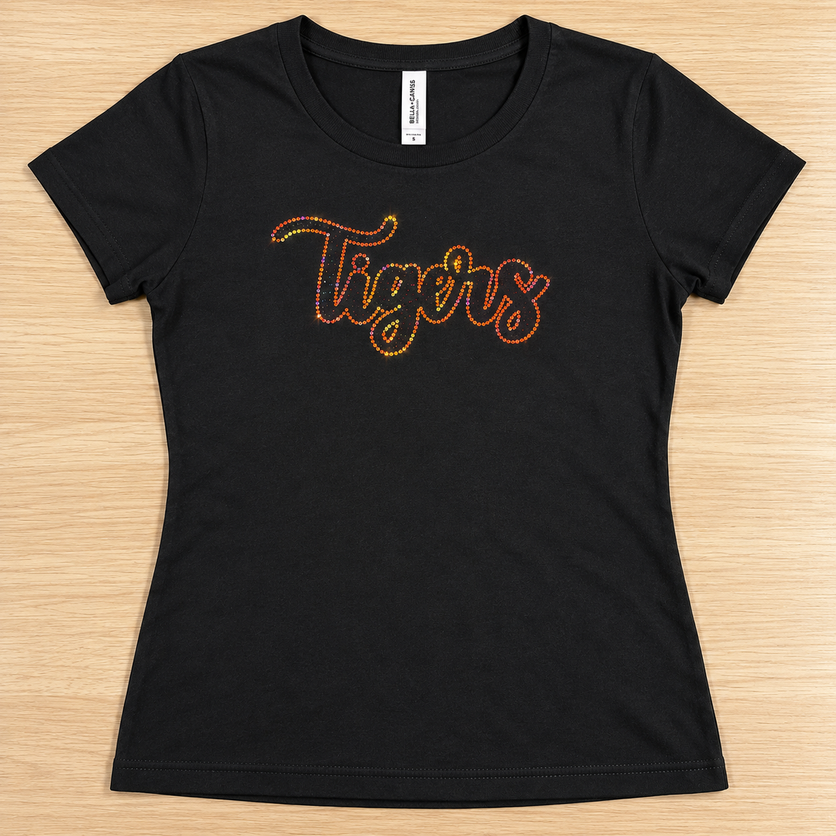 2026 Tigers BlingRaiser-Sparkly Practice Baby Tee