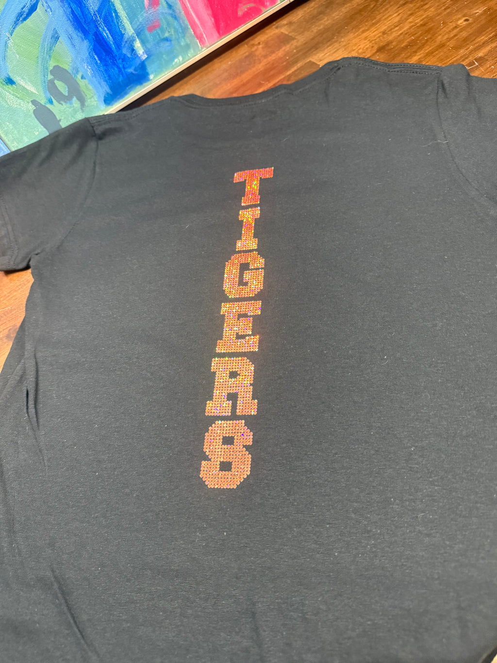Tigers BlingRaiser-Tigers Spangles - Orange Tiger & Tiger Spine